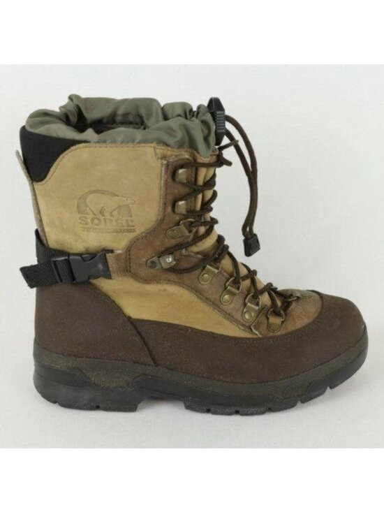 Sorel Conquest Men\'s Size 7 Brown Leather Waterproof Insulated Winter Boots main image 7